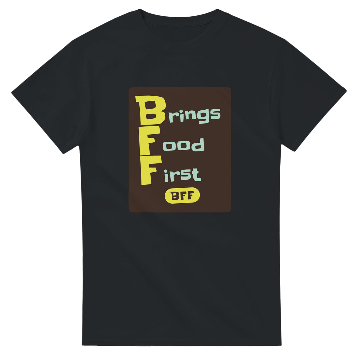 Brings Food First — black unisex t-shirt