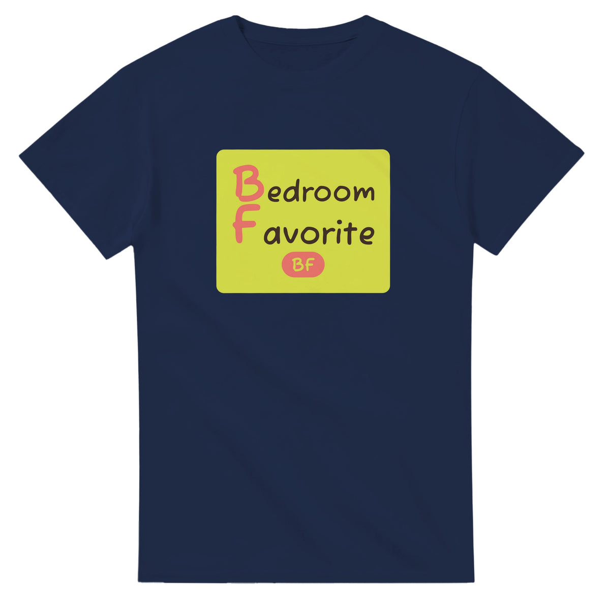 Bedroom Favorite — navy unisex t-shirt