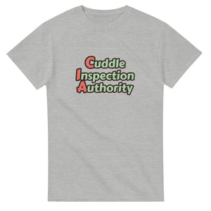 Cuddle Inspection Authority — ash unisex t-shirt