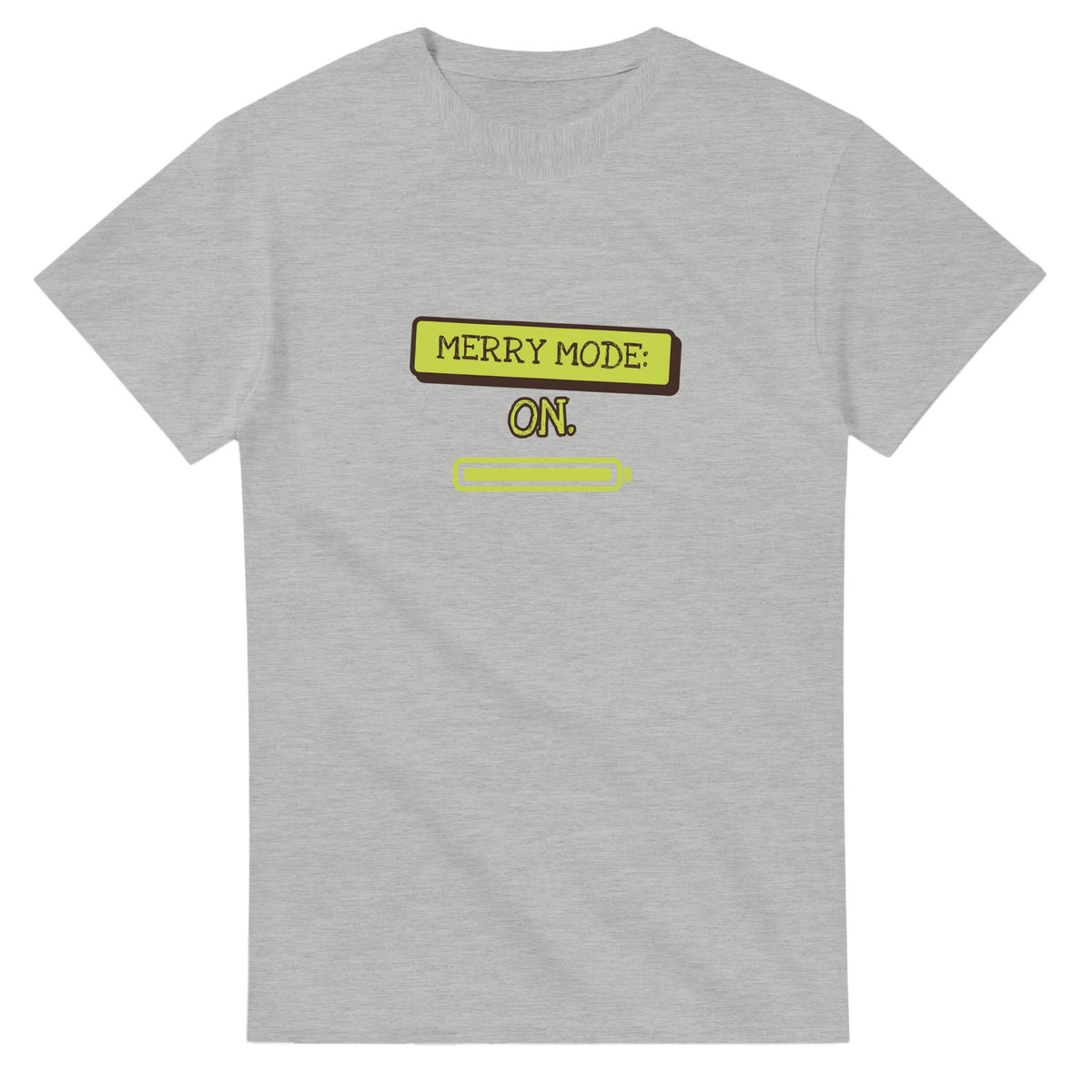 Merry Mode: On — ash unisex t-shirt