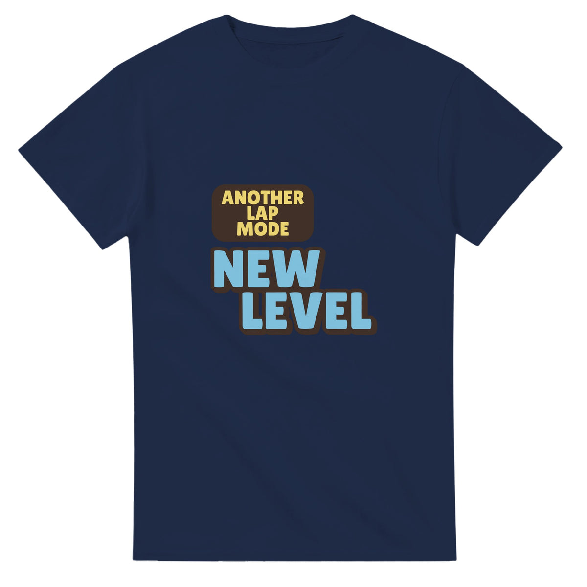 Another Lap Mode: New Level — navy unisex t-shirt