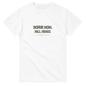 Bonus Mom. Full Heart — white unisex t-shirt