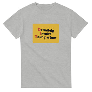 Definitely Involve Your-partner — ash unisex t-shirt
