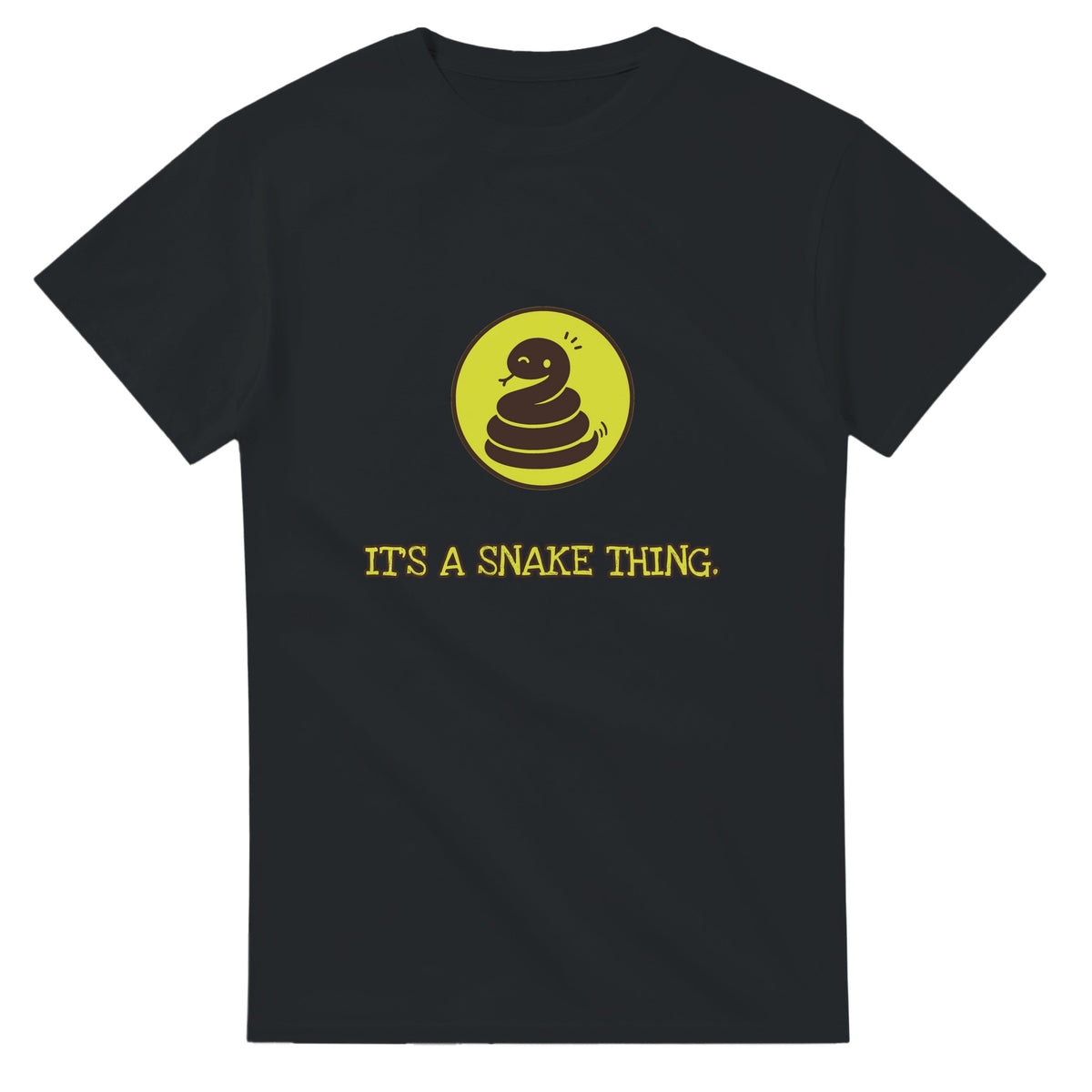 It’s A Snake Thing — black unisex t-shirt