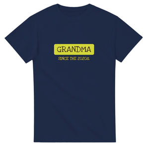 Grandma / Since The 2020s — navy unisex t-shirt