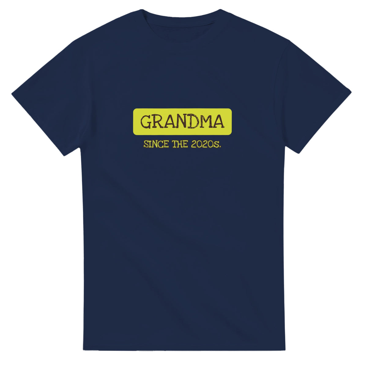 Grandma / Since The 2020s — navy unisex t-shirt