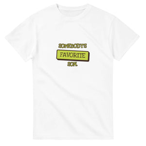 Somebody's Favorite Son — white unisex t-shirt