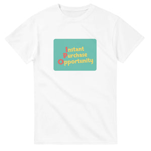 Instant Purchase Opportunity — white unisex t-shirt