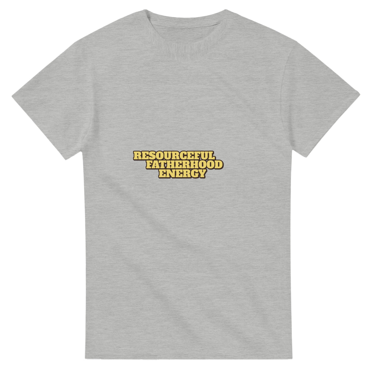 Resourceful Fatherhood Energy — ash unisex t-shirt