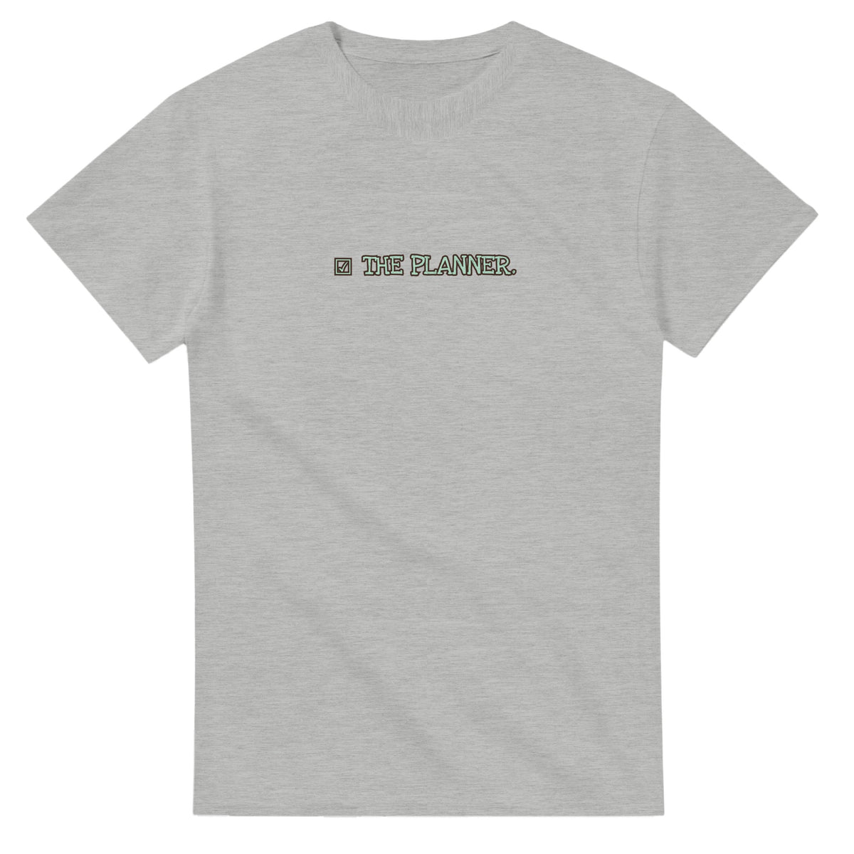The Planner — ash unisex t-shirt