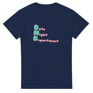 Date Night Department — navy unisex t-shirt