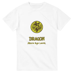 Dragon • Above Eye Level — white unisex t-shirt