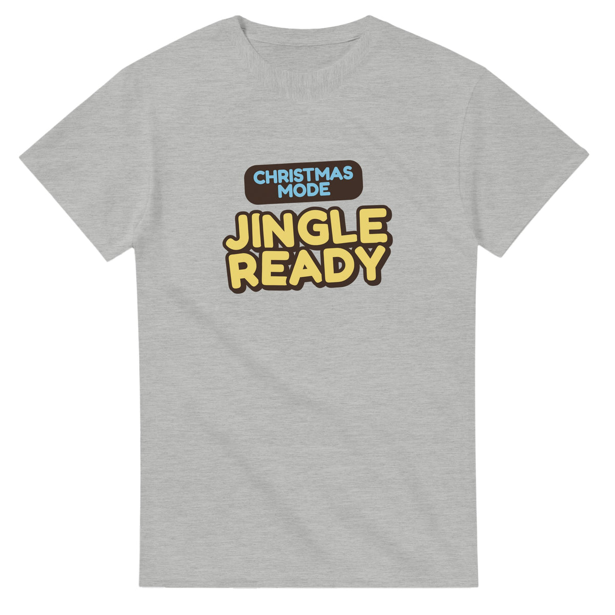 Christmas Mode: Jingle Ready — ash unisex t-shirt