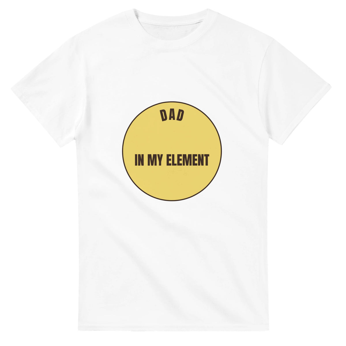 Dad: In My Element — white unisex t-shirt