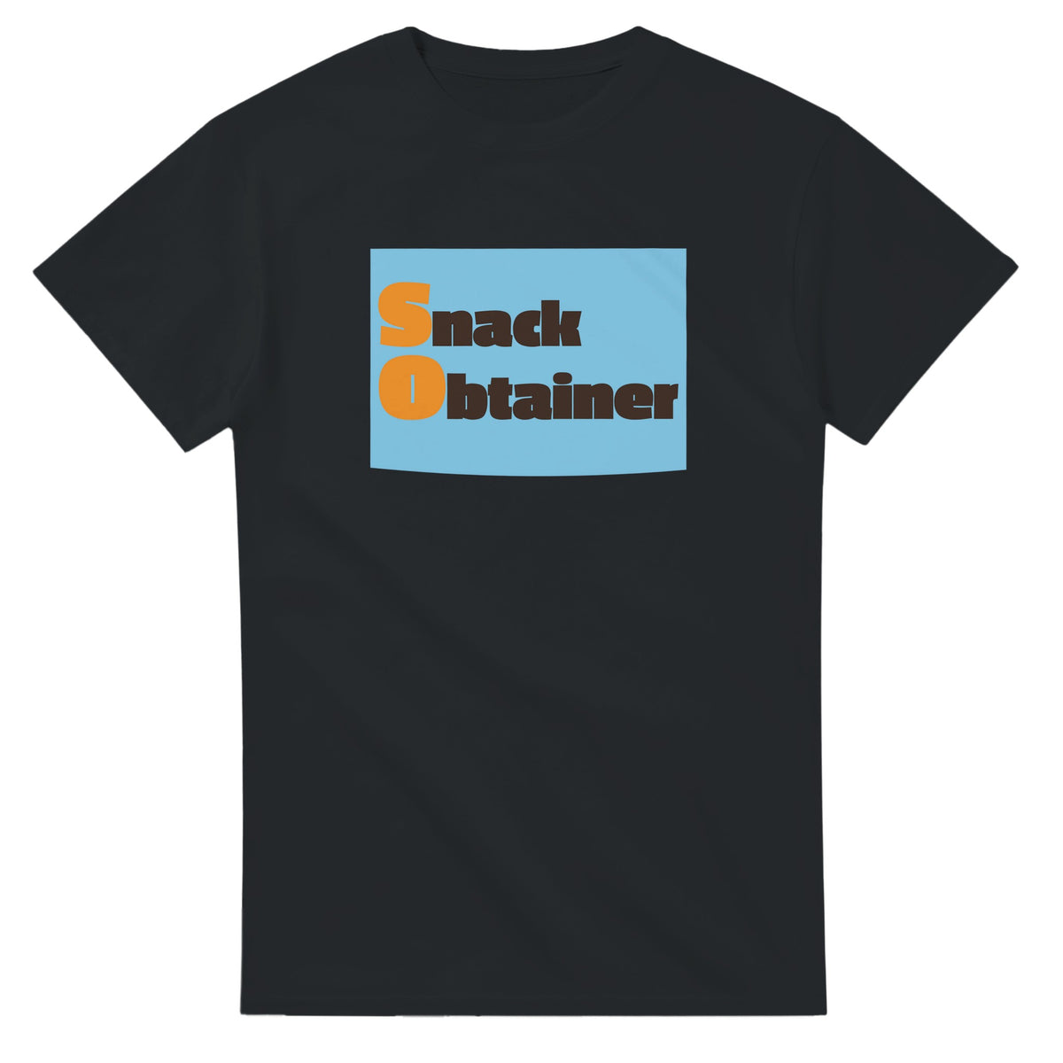 Snack Obtainer — black unisex t-shirt