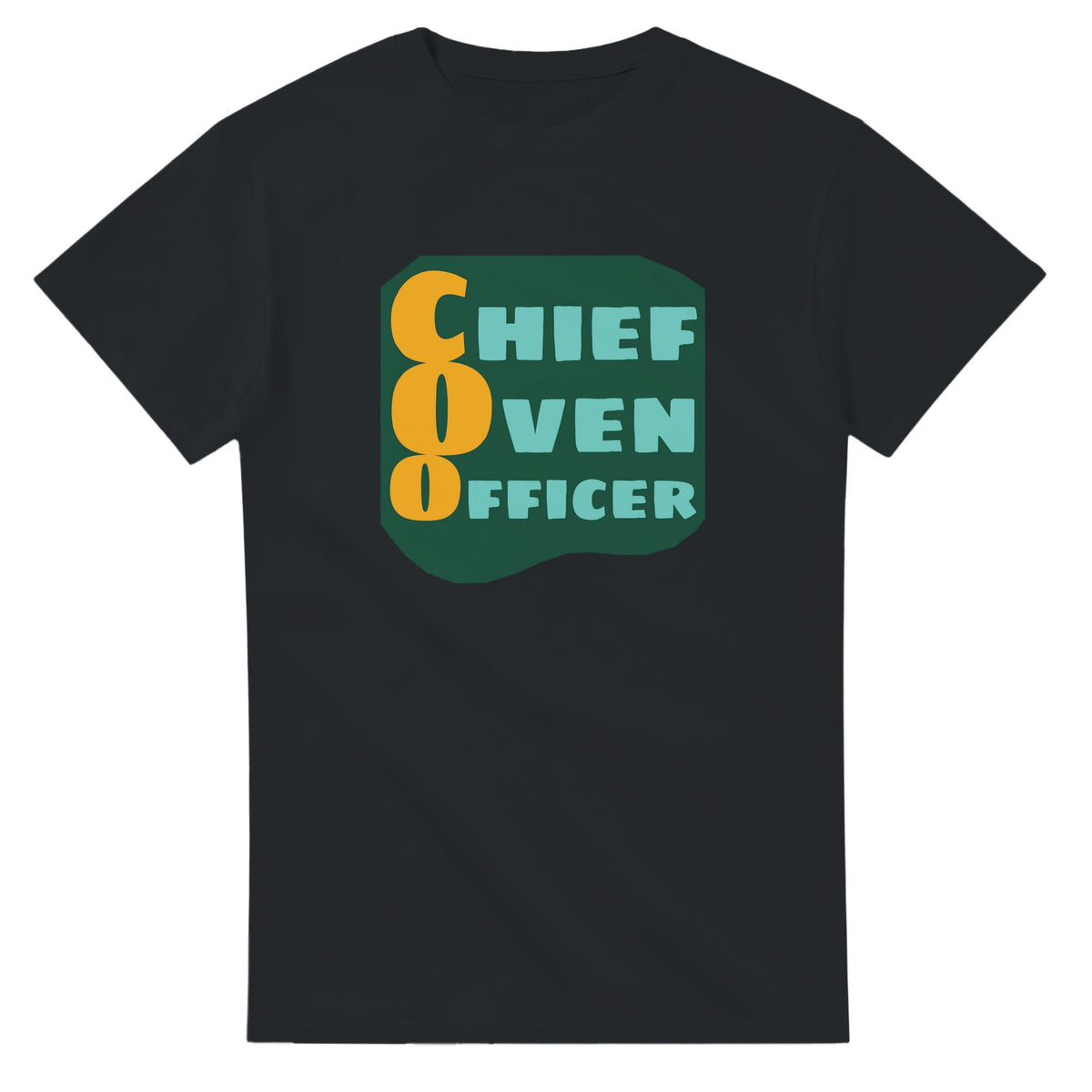 Chief Oven Officer — black unisex t-shirt