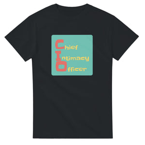 Chief Intimacy Officer — black unisex t-shirt