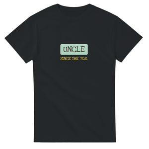 Uncle / Since The ’70s — black unisex t-shirt