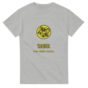 Tiger • One Clean Move — ash unisex t-shirt