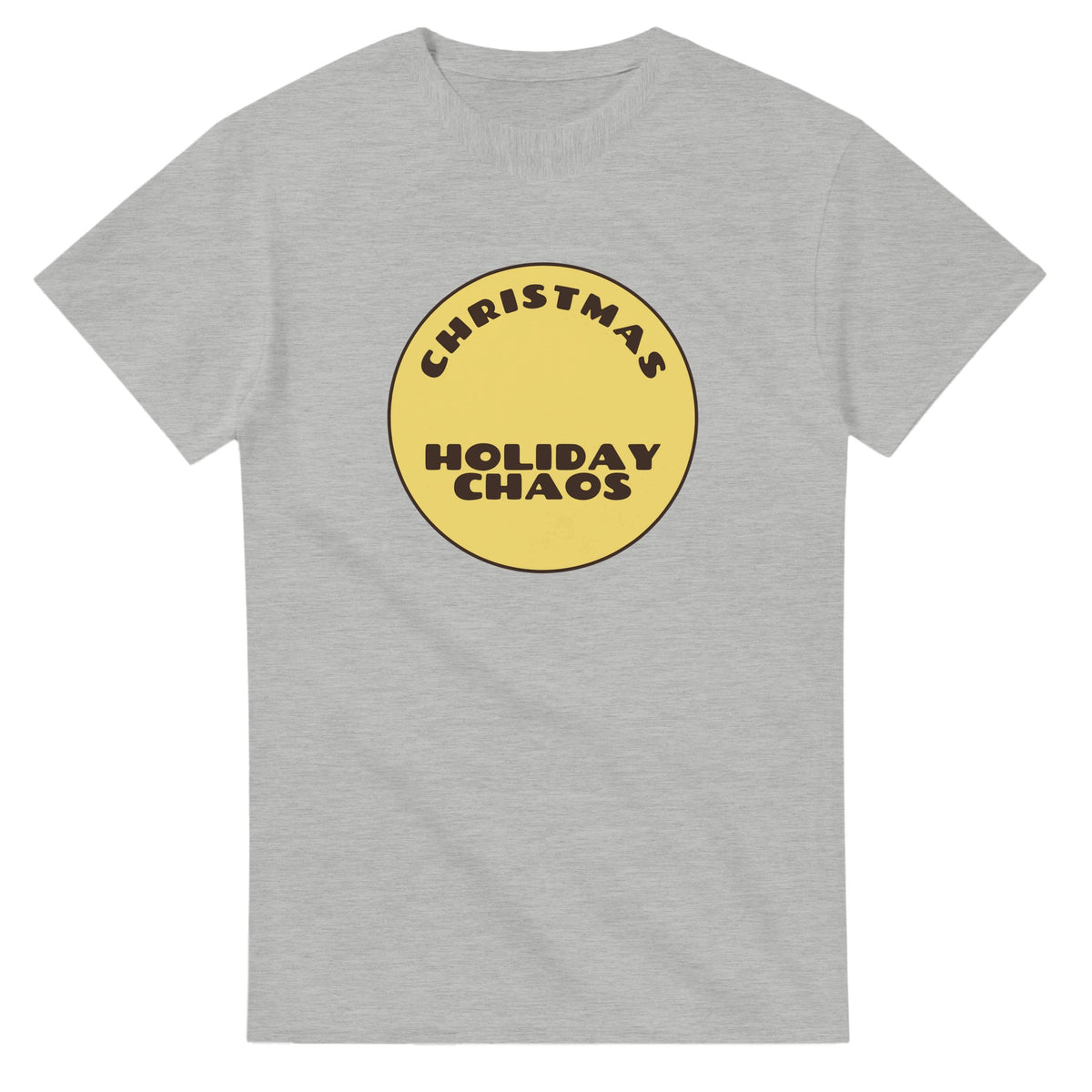 Christmas: Holiday Chaos — ash unisex t-shirt