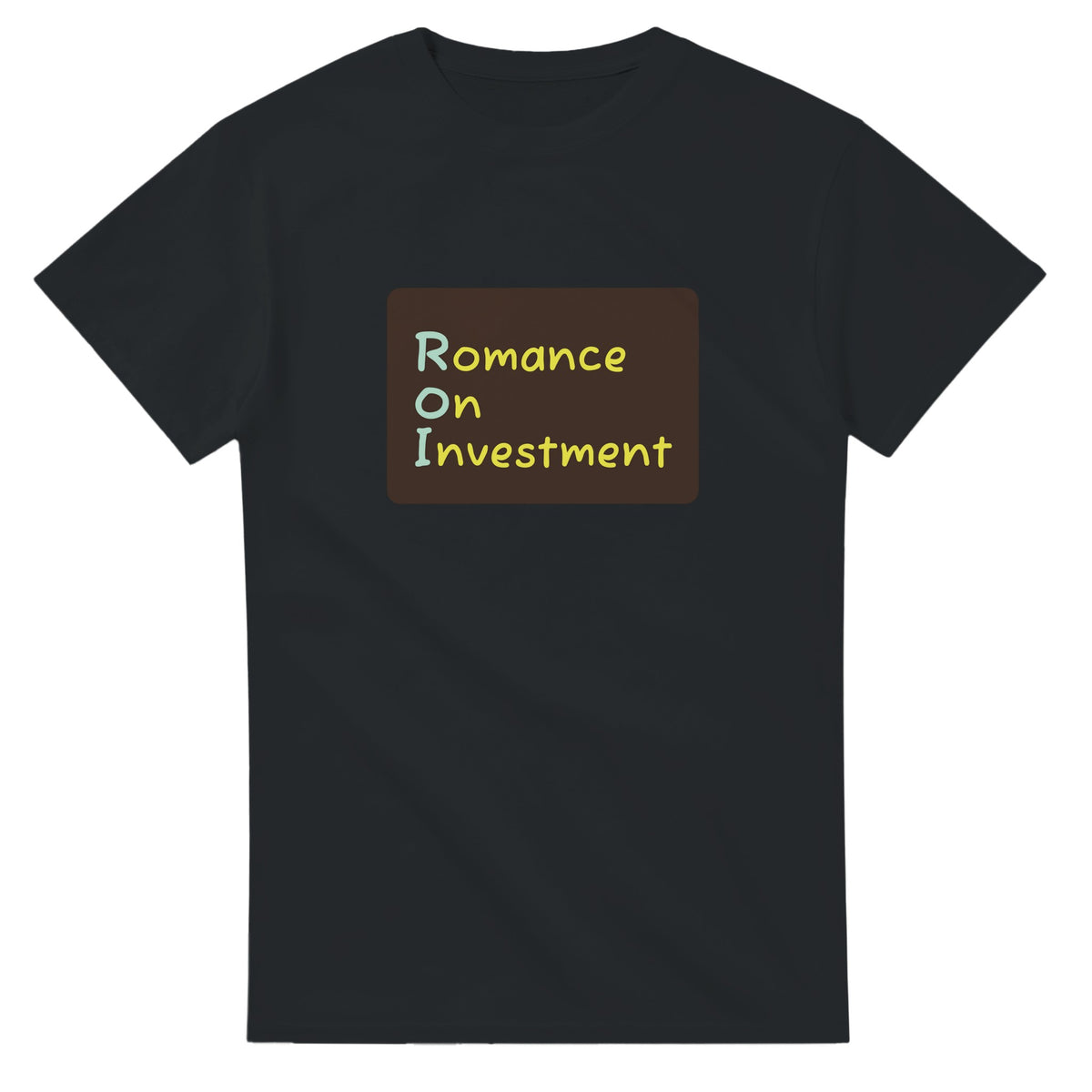 Romance on Investment — black unisex t-shirt