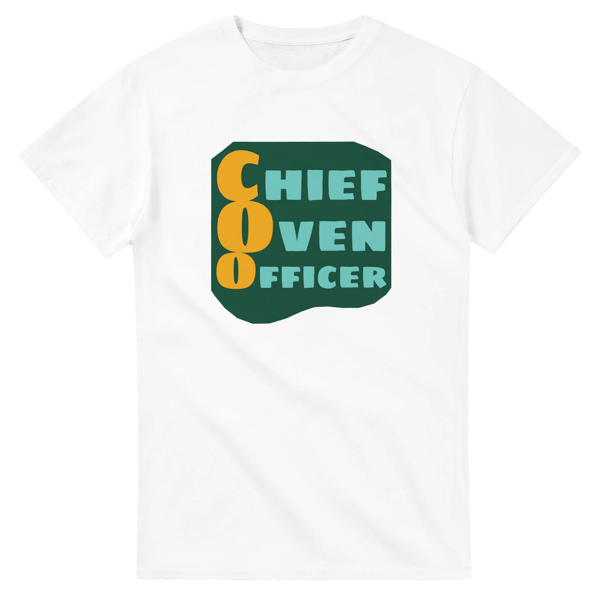 Chief Oven Officer — white unisex t-shirt