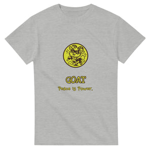 Goat • Peace Is Power — ash unisex t-shirt