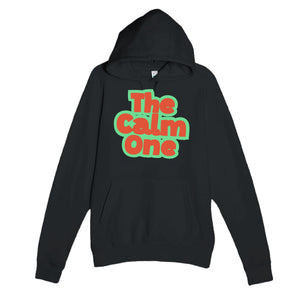 The Calm One — cute black unisex hoodie