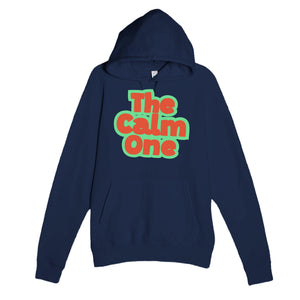 The Calm One — cute navy unisex hoodie