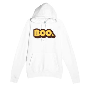 Boo. — cute white unisex hoodie