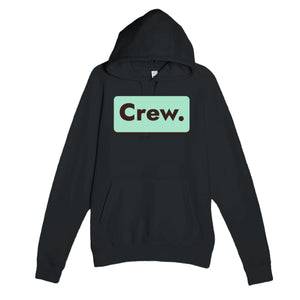 Crew. — cute black unisex hoodie