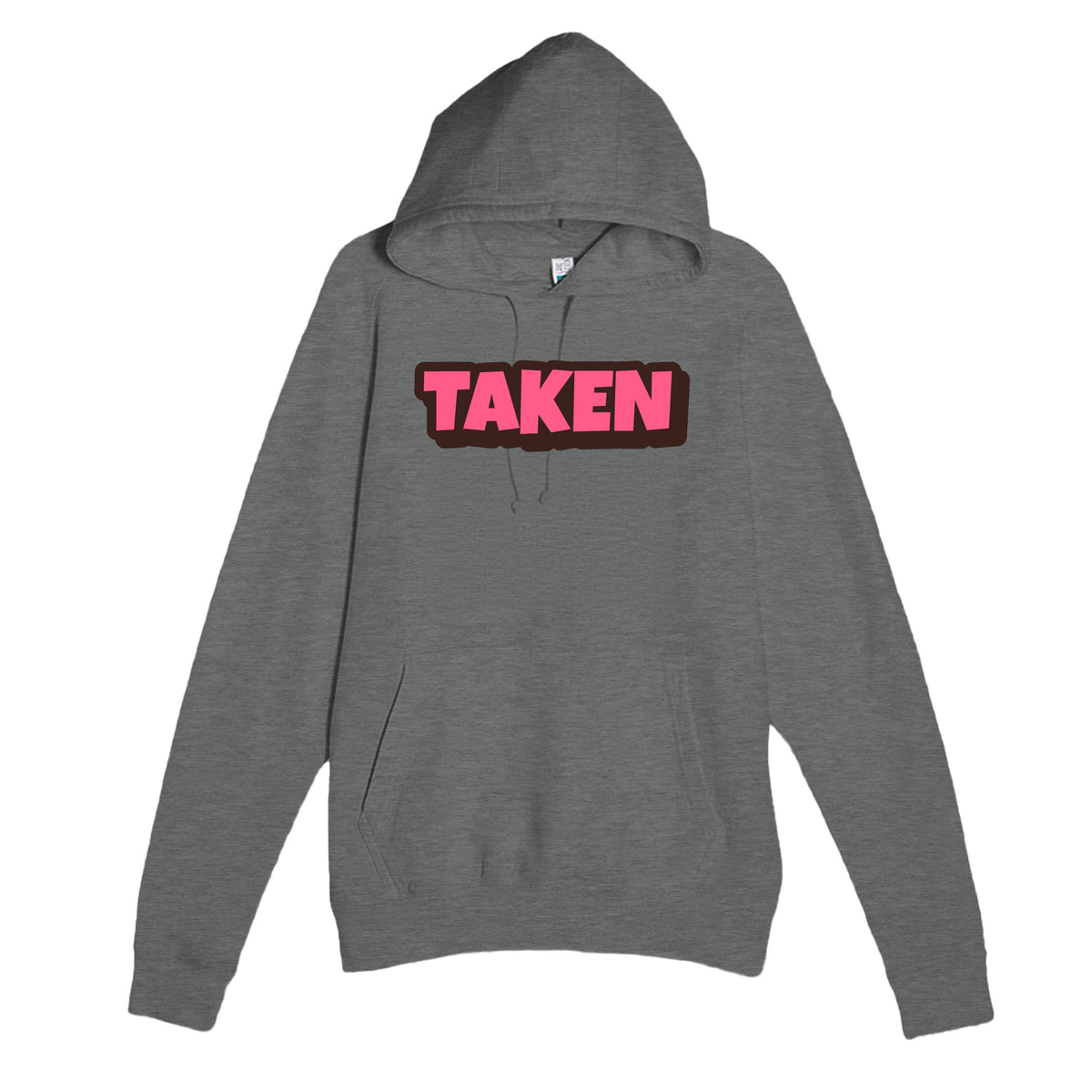Taken — cute graphite heather unisex hoodie
