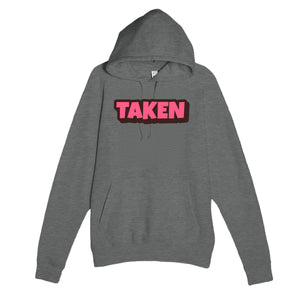 Taken — cute graphite heather unisex hoodie