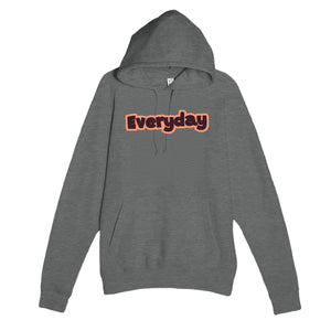 Everyday — heartfelt graphite heather unisex hoodie