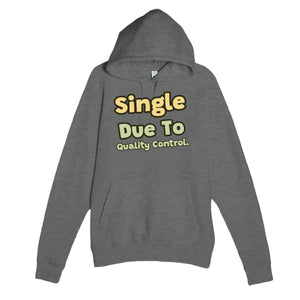 Quality Control — funny graphite heather unisex hoodie