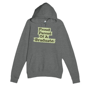 Proud Parent Of A Graduate — heartfelt graphite heather unisex hoodie