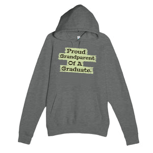 Proud Grandparent Of A Graduate — heartfelt graphite heather unisex hoodie