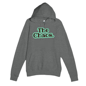 The Chaos — funny graphite heather unisex hoodie