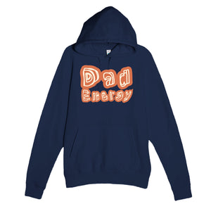 Dad Energy — cute navy unisex hoodie