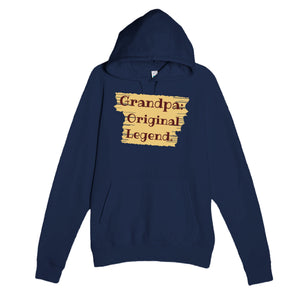 Grandpa: Original Legend — cute navy unisex hoodie
