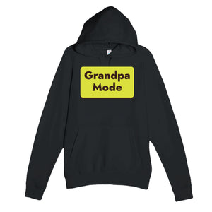 Grandpa Mode — cute black unisex hoodie