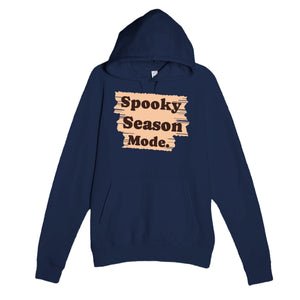 Spooky Season Mode — cute navy unisex hoodie