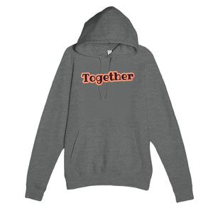 Together — cute graphite heather unisex hoodie