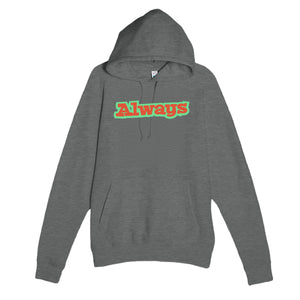 Always — heartfelt graphite heather unisex hoodie