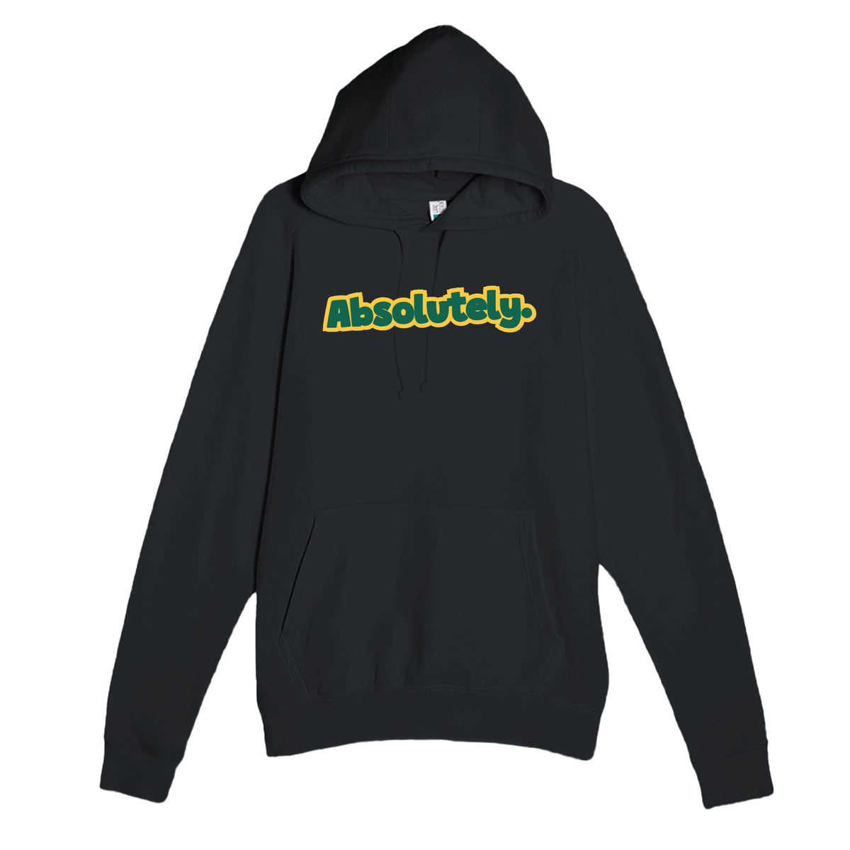 Absolutely — cute black unisex hoodie