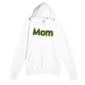 Mom — cute white unisex hoodie