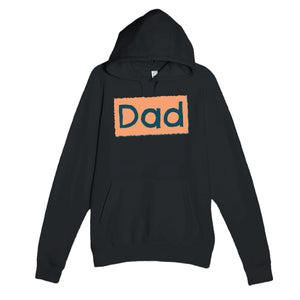 Dad — cute black unisex hoodie