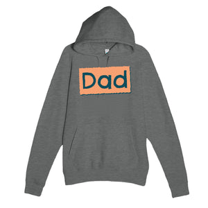Dad — cute graphite heather unisex hoodie