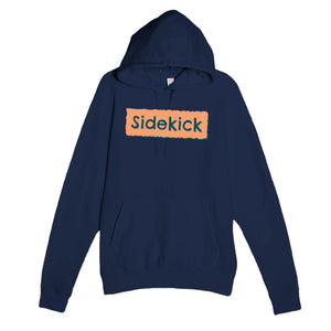 Sidekick — cute navy unisex hoodie