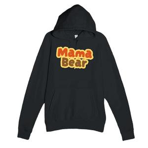 Mama Bear — cute black unisex hoodie